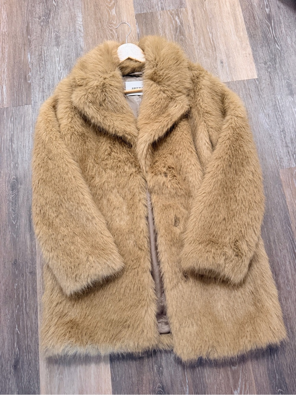 Aritzia faux fur coat NWOT